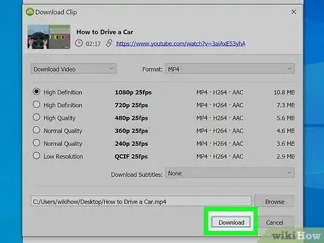 Imagen titulada Download Part of a YouTube Video in HD Step 10
