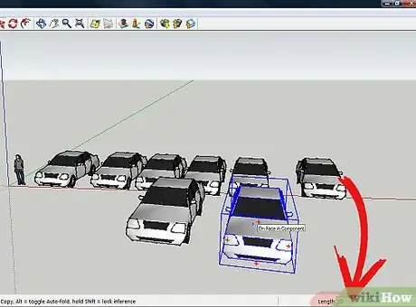 Imagen titulada Copy and Create Arrays in SketchUp Step 3