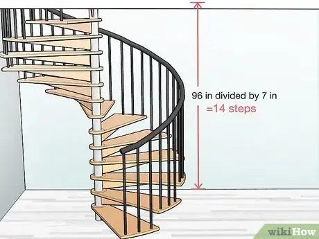 Imagen titulada Build Spiral Stairs Step 5