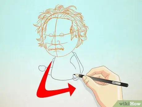 Imagen titulada Draw Albert Einstein Step 4
