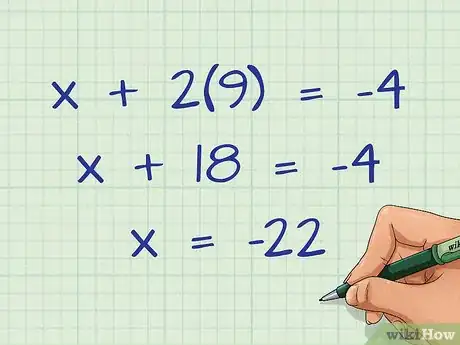 Imagen titulada Solve Simultaneous Equations Using Substitution Method Step 6