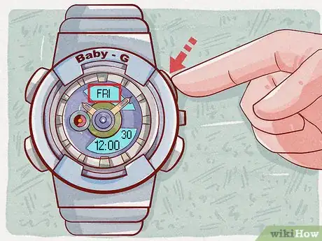 Imagen titulada Set the Time on a Baby G Watch Step 9