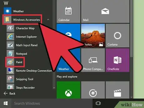 Imagen titulada Open Microsoft Paint Step 4