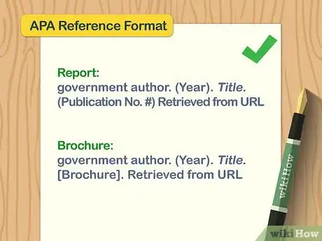 Imagen titulada Cite Government Websites in APA Step 1