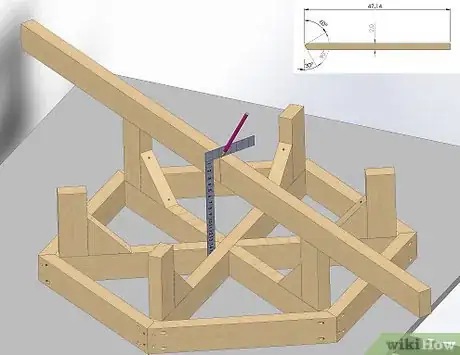 Imagen titulada Build a Hexagon Picnic Table Step 15