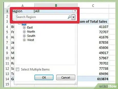 Imagen titulada Create Pivot Tables in Excel Step 12