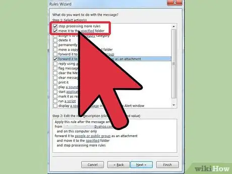 Imagen titulada Create a Rule in Outlook to Forward Mail Step 5