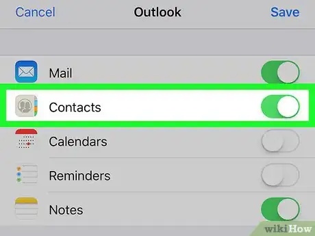 Imagen titulada Sync Outlook Contacts with iPhone Step 7