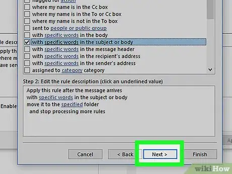 Imagen titulada Filter Email in Outlook Step 18