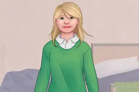 Imagen titulada Young Woman in Sweater and Polo Shirt.png