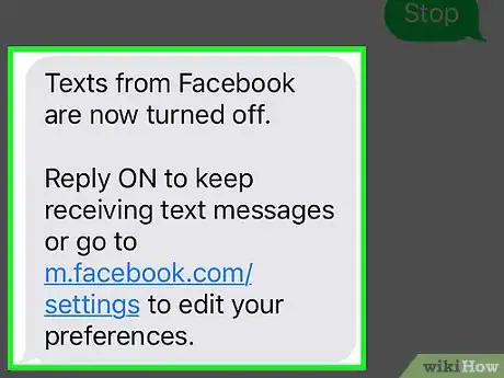 Imagen titulada Stop Facebook Texts Step 5