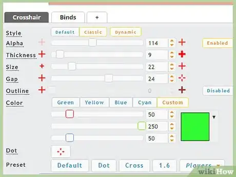 Imagen titulada Change the Size of the Crosshairs in Counter Strike Step 8