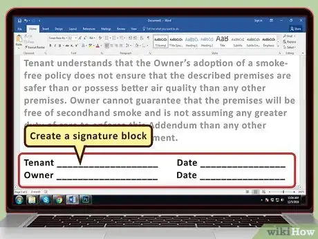 Imagen titulada Write an Addendum to a Lease Step 13
