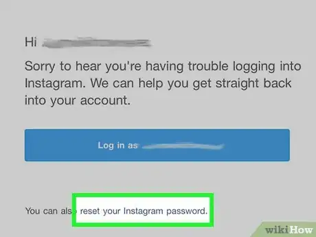 Imagen titulada Reset Your Instagram Password Step 13