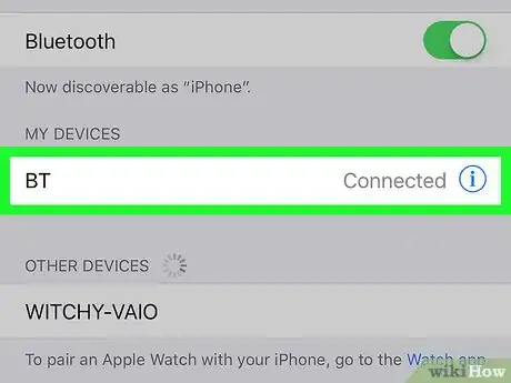 Imagen titulada Connect Wireless Headphones on iPhone or iPad Step 5