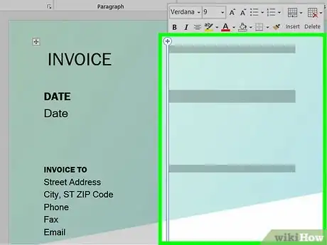 Imagen titulada Make Invoices in Word Step 10