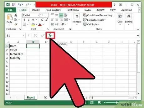 Imagen titulada Change from Lowercase to Uppercase in Excel Step 4