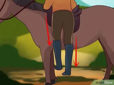 Imagen titulada Dismount a Horse Step 6