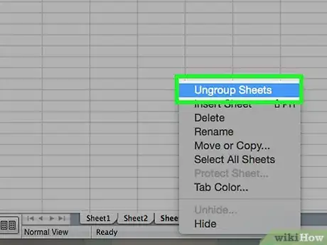 Imagen titulada Ungroup in Excel Step 2