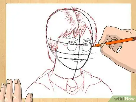 Imagen titulada Draw Harry Potter Step 6