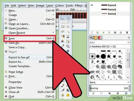 Imagen titulada Create an Animated GIF Image with GIMP Step 16