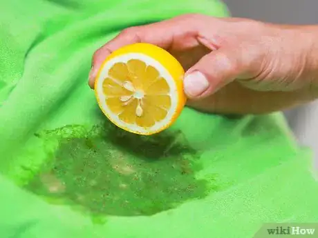 Imagen titulada Remove Vomit Stains from Clothing Step 5