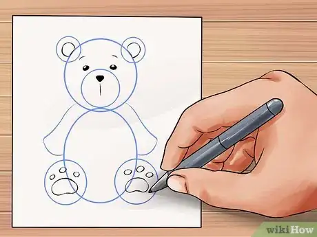 Imagen titulada Draw a Teddy Bear Step 21