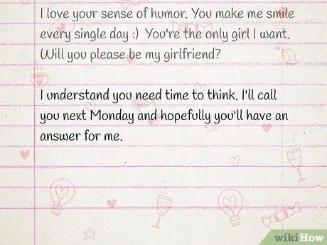 Imagen titulada Write a Letter Asking a Girl to Be Your Girlfriend Step 6