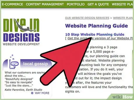 Imagen titulada Build a Professional Looking Website For Free Step 1