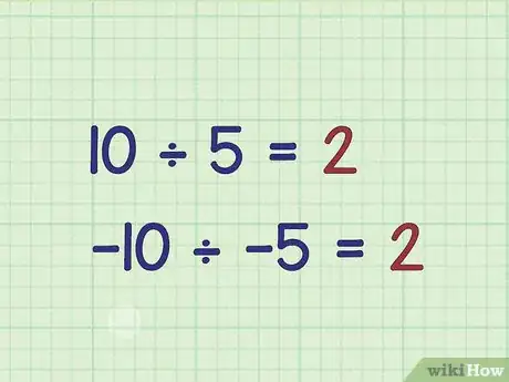 Imagen titulada Divide and Multiply by Negative Numbers Step 2