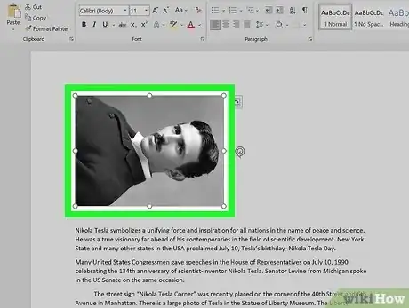 Imagen titulada Rotate Images in Microsoft Word Step 2