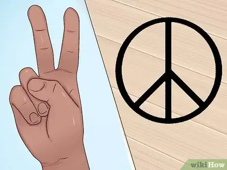 Imagen titulada Do the Peace Sign Step 10