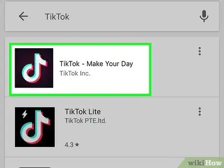 Imagen titulada Install TikTok Step 4