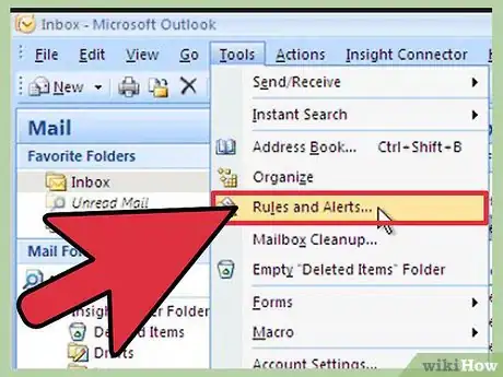 Imagen titulada Create a Rule in Outlook to Forward Mail Step 9