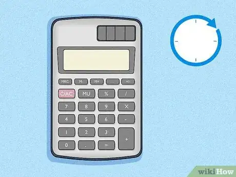 Imagen titulada Turn off a Normal School Calculator Step 1
