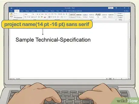 Imagen titulada Write a Technical Specification Step 1