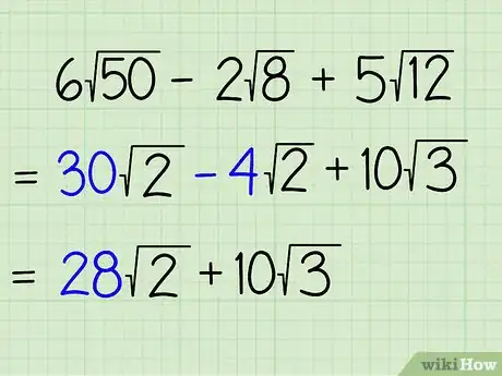 Imagen titulada Add and Subtract Square Roots Step 4