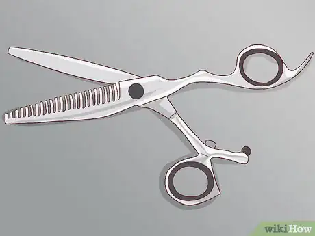 Imagen titulada Use Hair Thinning Shears Step 3