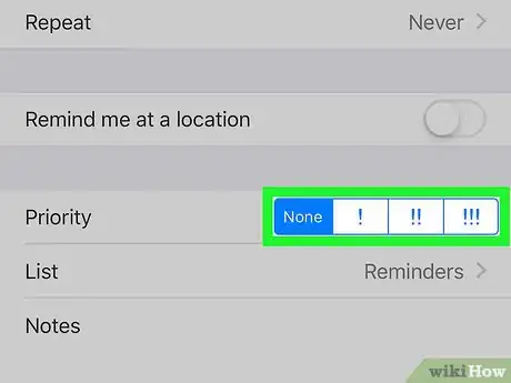 Imagen titulada Set a Reminder on an iPhone Step 8