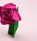 hacer una rosa de papel