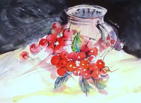 Imagen titulada Cherries with silver bowl