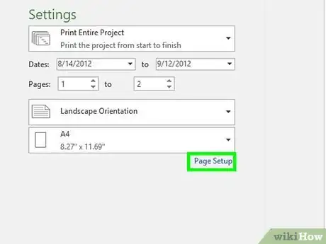 Imagen titulada Print a Gantt Chart in Microsoft Project Step 11