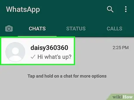 Imagen titulada See when Someone Was Last Online on WhatsApp Step 7