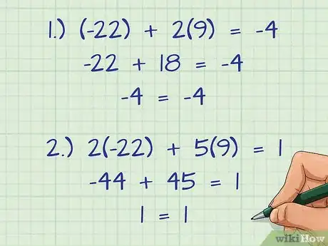 Imagen titulada Solve Simultaneous Equations Using Substitution Method Step 7