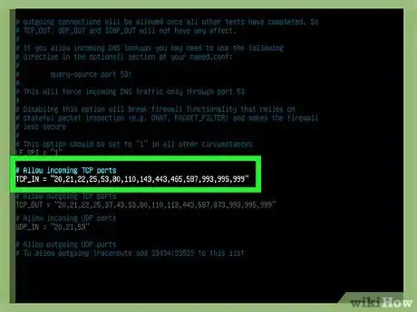 Imagen titulada Open Ports in Linux Server Firewall Step 8