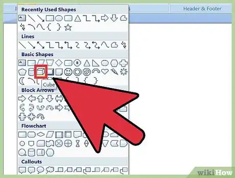 Imagen titulada Create a 3D Object in Microsoft Word Step 2