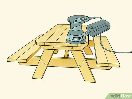 Imagen titulada Build a Picnic Table Step 18