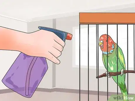 Imagen titulada Give Your Budgie a Bath Step 10