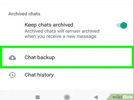 Imagen titulada Back Up WhatsApp Step 13