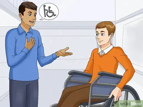 Imagen titulada Interact with a Person Who Uses a Wheelchair Step 6